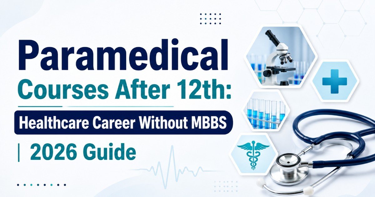 Paramedical Courses After 12th: Healthcare Career Without MBBS | 2026 Guide