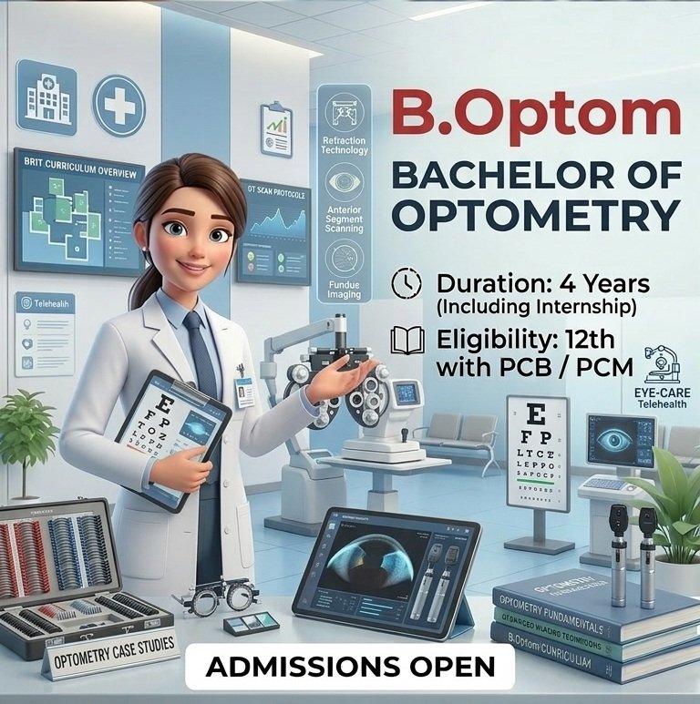 Bachelor of Optometry (B.Optom/BSc Optometry)